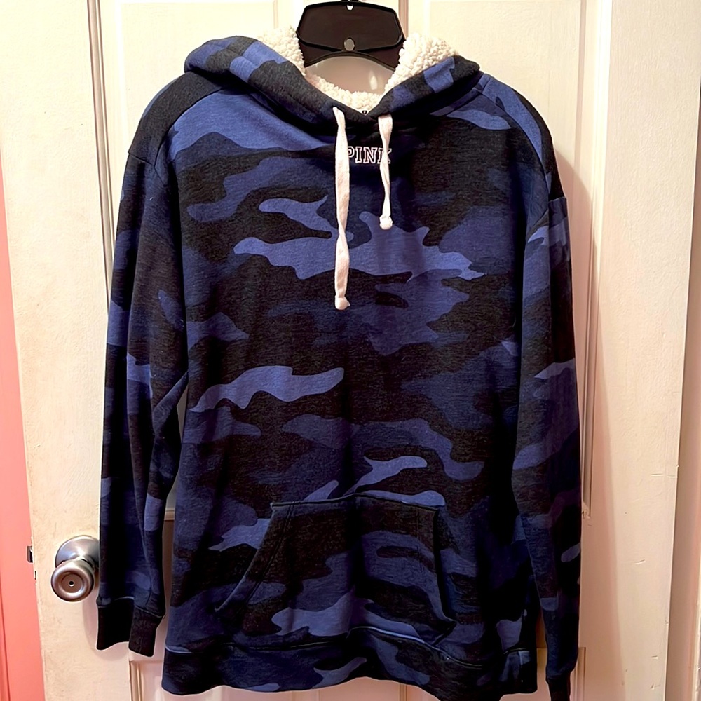 VS Pink Sherpa Hoodie